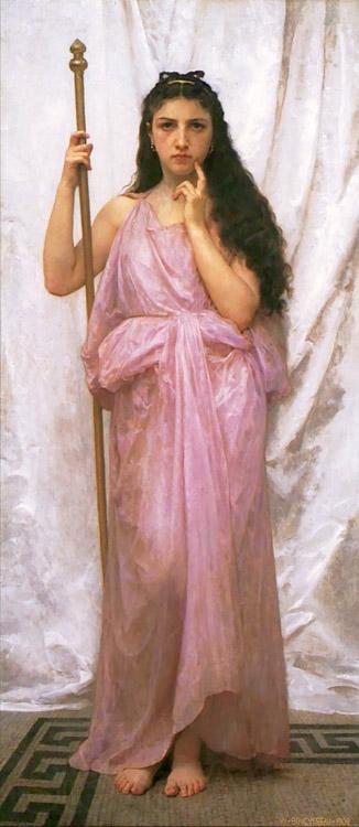 Adolphe William Bouguereau Young Priestess (mk26) Spain oil painting art